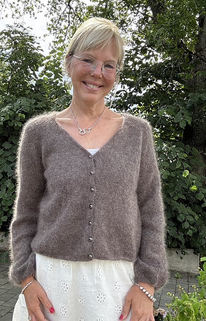 Koftan Rosett v-neck