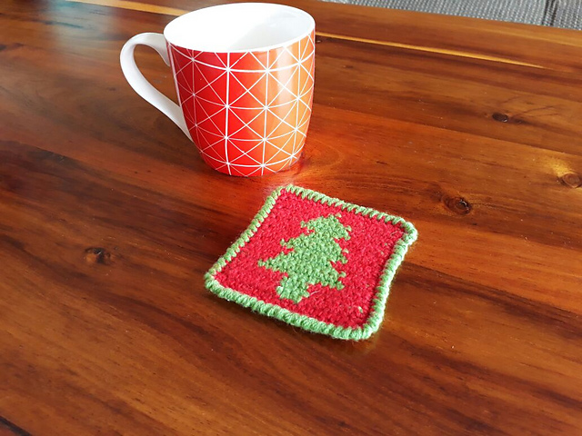 Christmas Tree Coaster