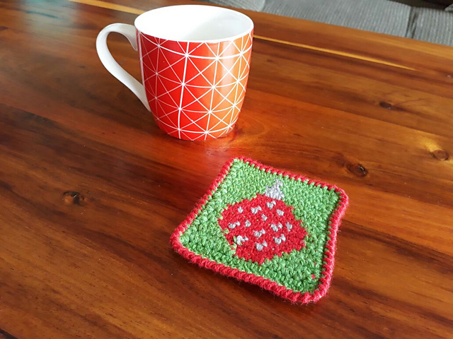 Christmas Ornament Coaster