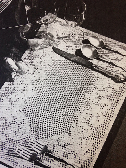 Filet Place Mat S-772