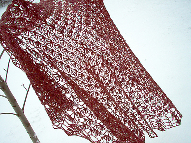 Fancy Fan Shawl