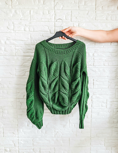 Swertress Patterns Ravelry: Between Trees Sweter pattern by Ewelina Czempik