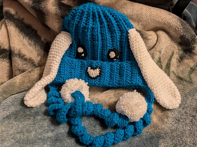Blue Bunny Hat