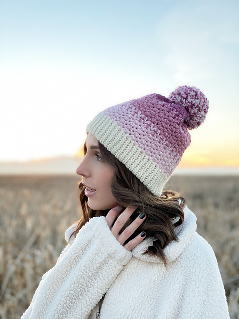 The Cranberry Frost Beanie