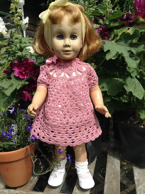 Doll's Dress #5191B