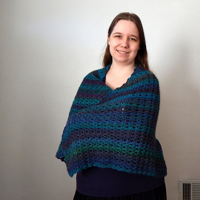Butterfly Hugs and Kisses Shawl