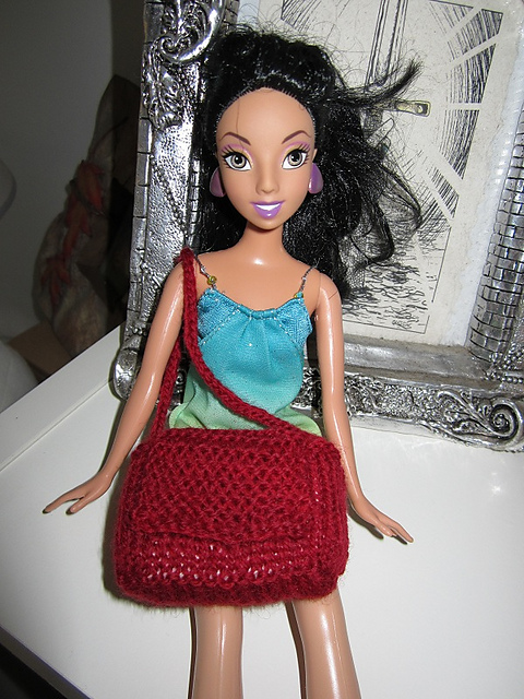#A01 Orange Purse
