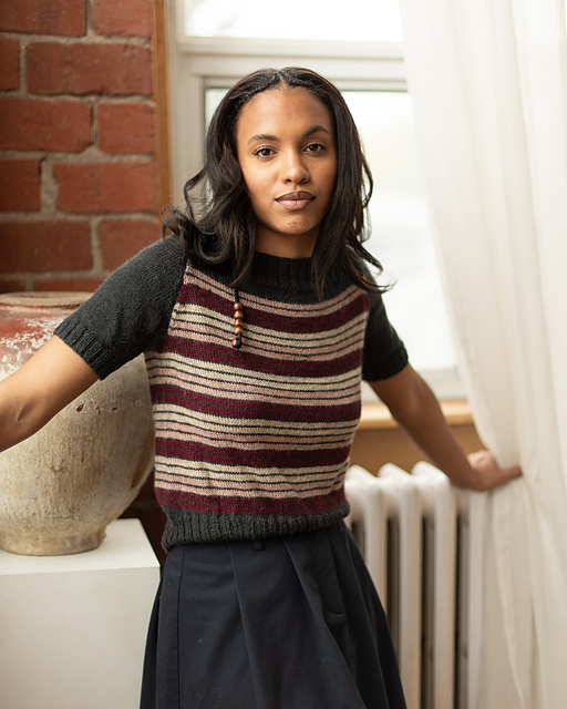Ravelry: Soraya Tee pattern by Claudia Quintanilla - EweKnit Toronto