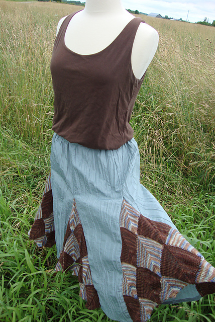 Mitered Square Skirt
