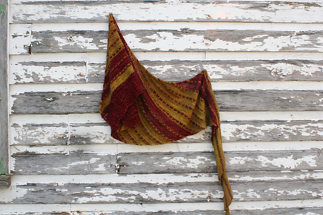 Persimmon Shawl