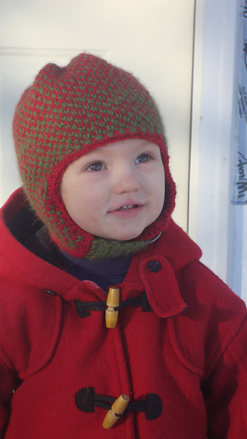 Checkers Earflap Hat