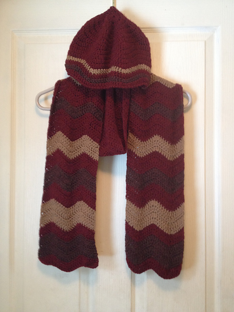Ripple Scarf and Hat