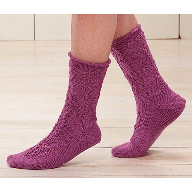 Bleeding Heart Socks