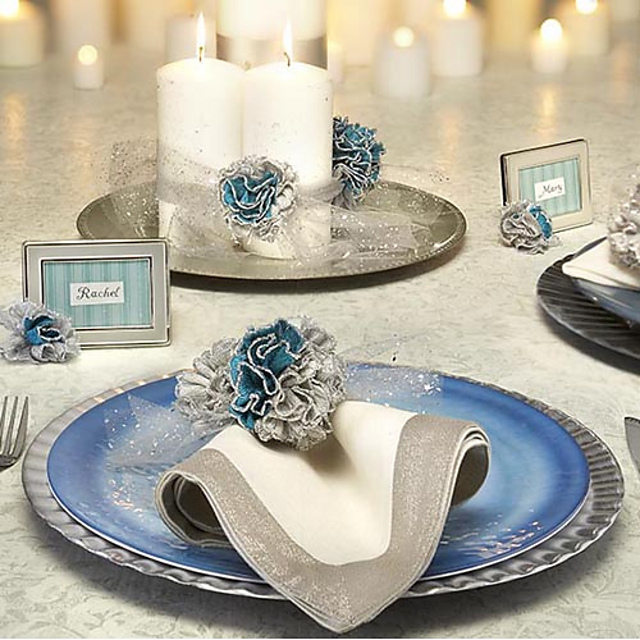 "I do" Party Setting Rosettes