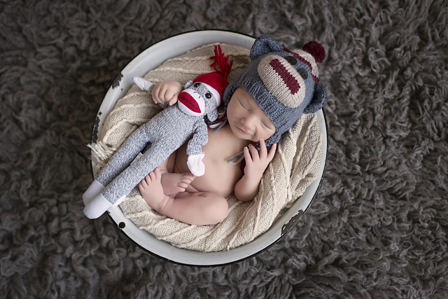 Sock Monkey Hat