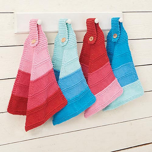 Mitered Hanging Towel
