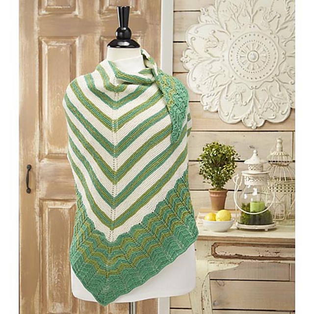 Citron Zest Shawlette