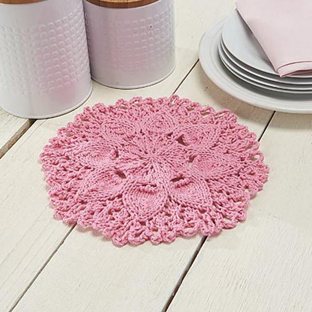 Zinnia Dishcloth