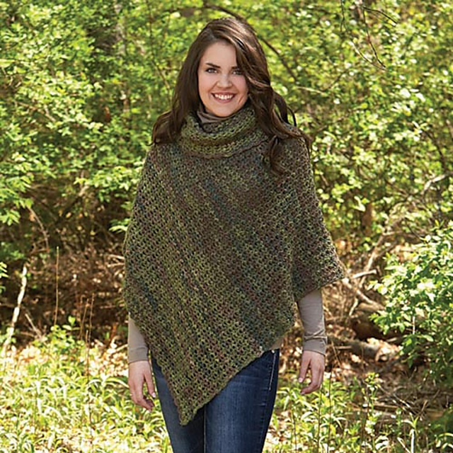 Forest Canopy Poncho
