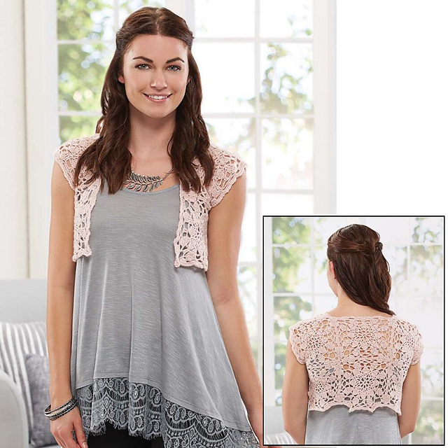 Pretty in Pink Bolero