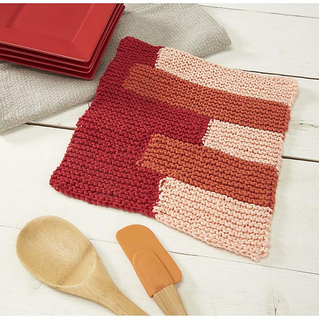 Orange Slices Dishcloth