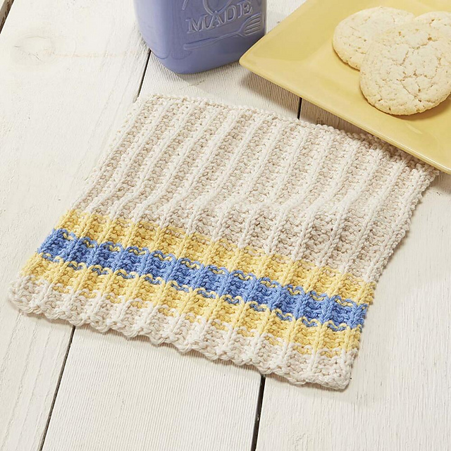 French Country Dishcloth