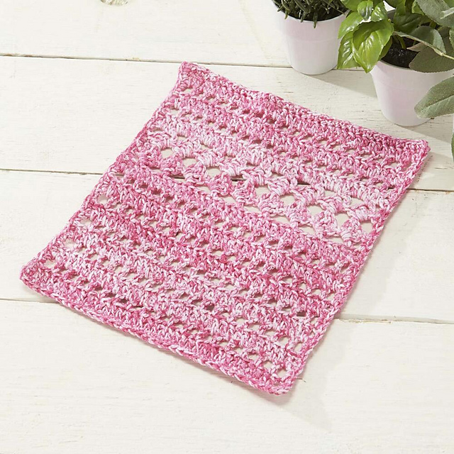 Sweet Pea Dishcloth