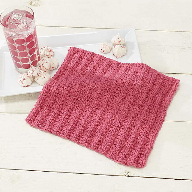 Simple Sorbet Dishcloth