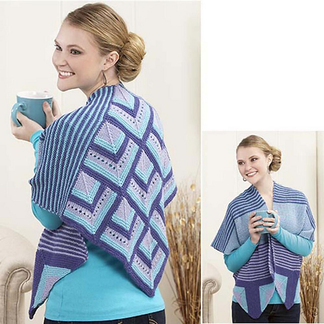 Kookaburra Mitered Shawl