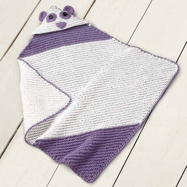 Panda Hooded Blanket