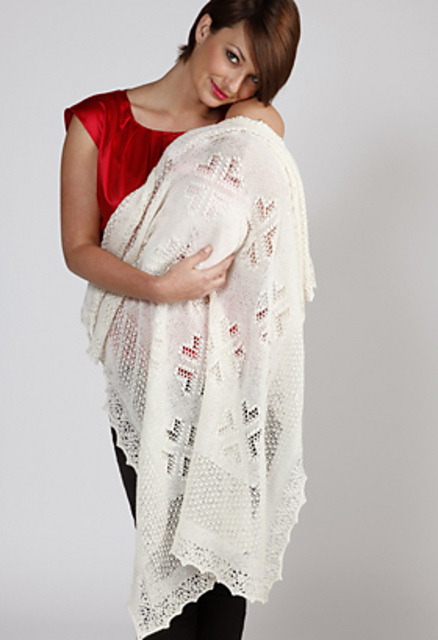 Annabell Estonian Baby Shawl