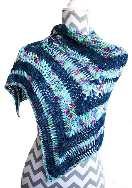Mothwing shawl
