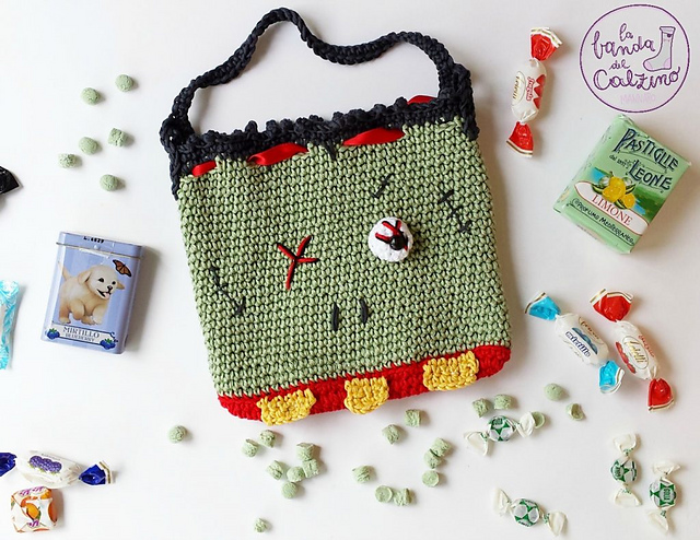 Frankenstein candy pouch