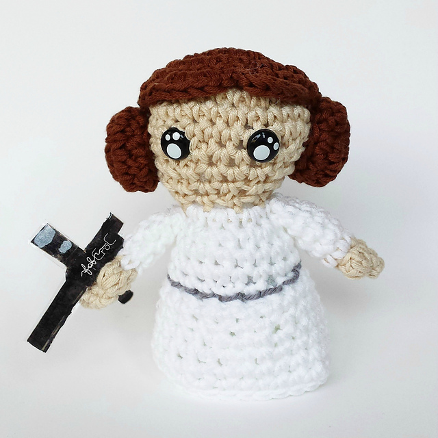 Star Wars Princess Leia Amigurumi