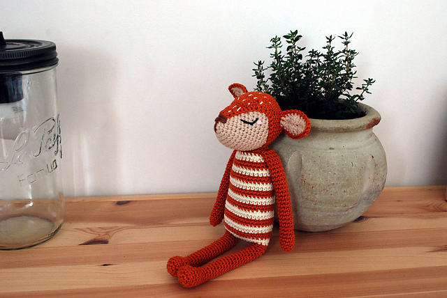Finn the fawn amigurumi