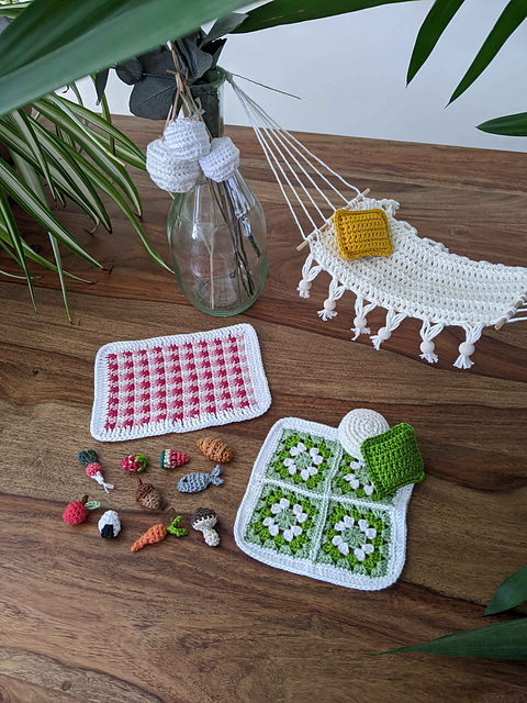 Picnic adventures amigurumi