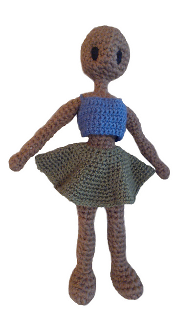 Simple Doll Circle Skirt