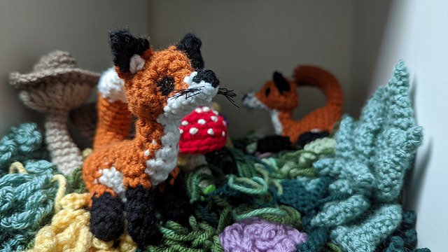 Fox Amigurumi Doll