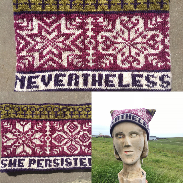 Nevertheless Snowflake Pussy Hat