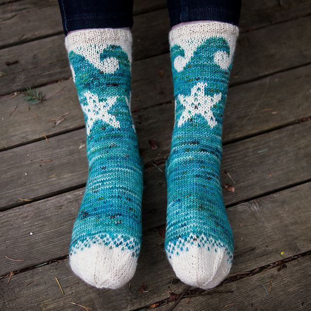 San Juan Island Socks
