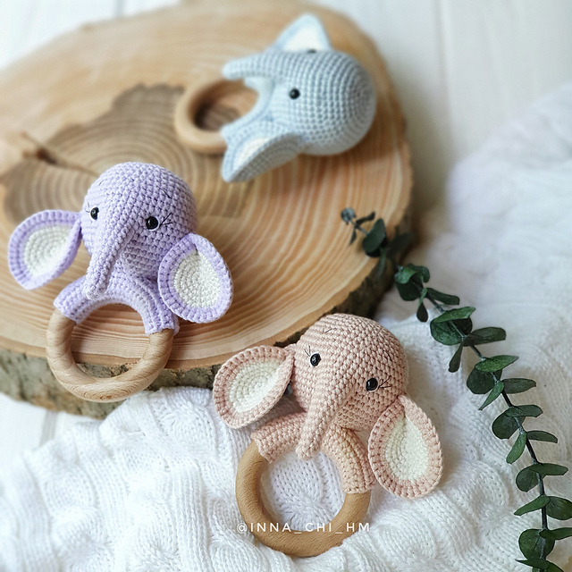 Cute Elephant rattle