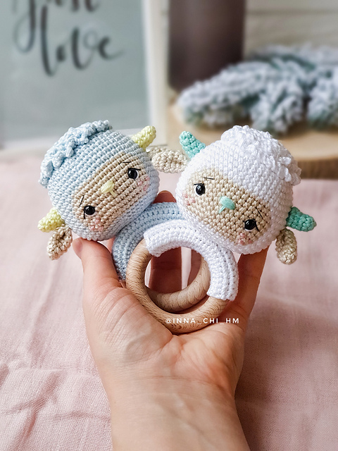 Baby Yeti rattle