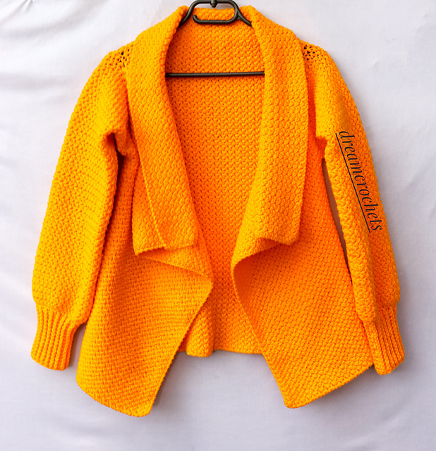 Crochet DRAPE Cardigan