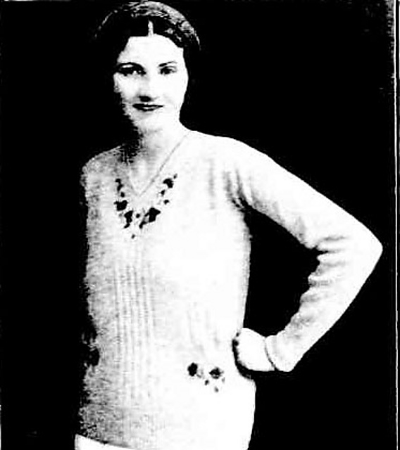 (4) An Embroidered Jumper