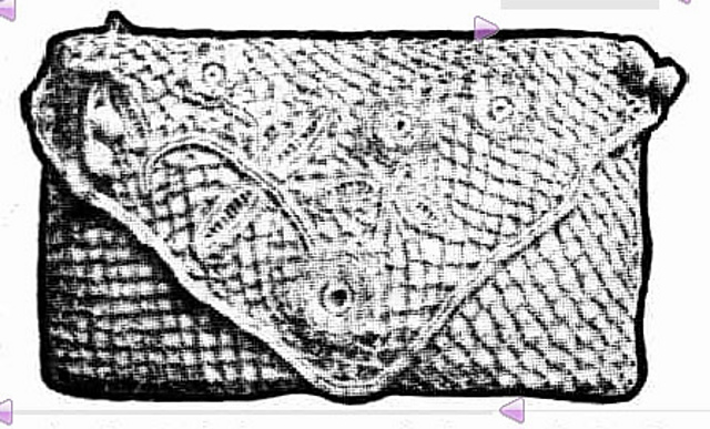 An Irish Crochet Handbag