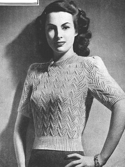 Jumper in Pyramid Pattern