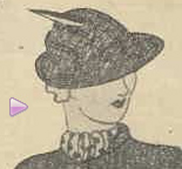 Knitted Ensemble (Hat)
