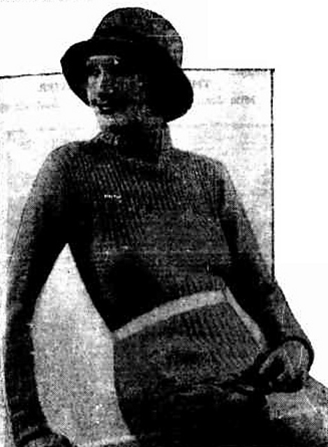 Jumper with Polo Collar