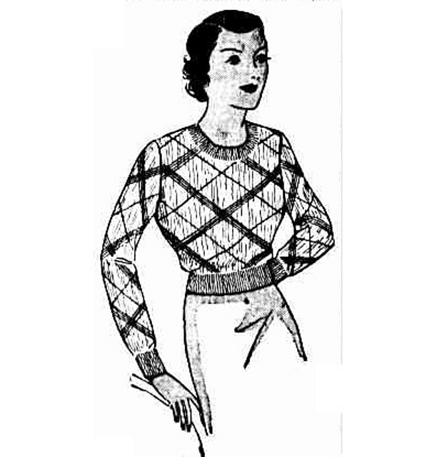 Jumper in Plaid Design