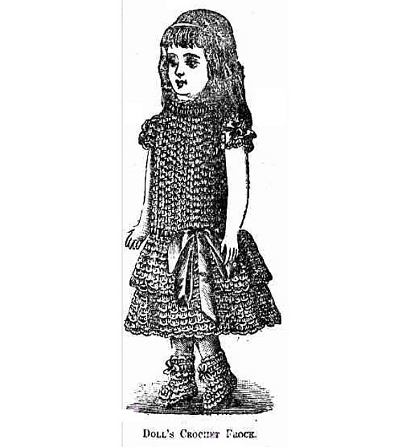 Doll's Crochet Frock